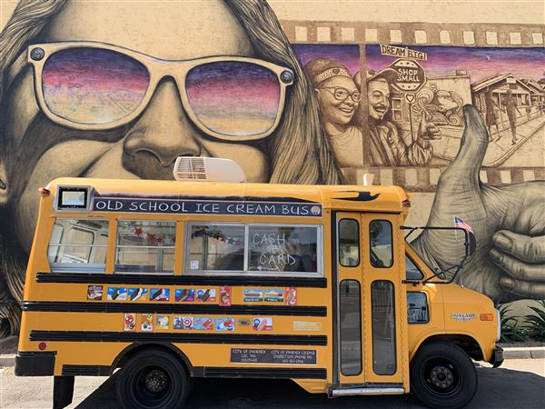 Old School Ice Cream Bus