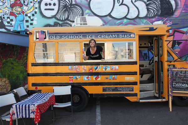 Old School Ice Cream Bus